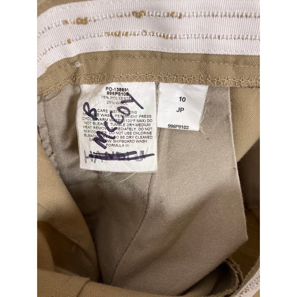 2x‎ Vintage Flying Cross Khaki Uniform Pants Women’s Size 10 Tactical Workwear - Picture 2 of 8
